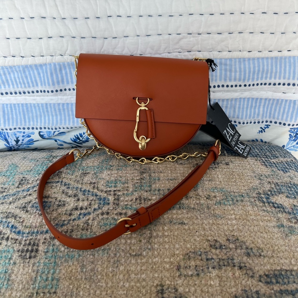 Zac Posen Belay Crossbody Saddle Bag